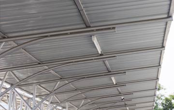 installing Throwley Forstal metal roofing